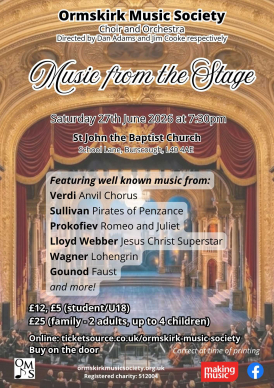 Ormskirk Music Society Summer Concert