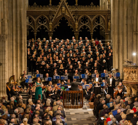 Worcester Festival Choral Society in concert at Worcester Cathedral