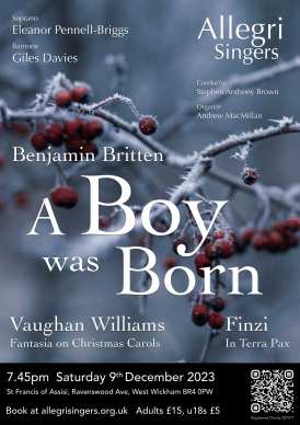 A Boy was Born - poster