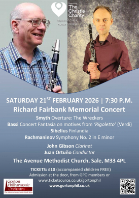 Gorton Philharmonic Orchestra Winter Concert