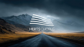 Herts Chorus Logo on Bavarian Highlands