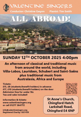 An afternoon of classical and traditional music from around the world