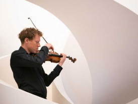 Max Baillie plays Bach and Messiaen in the Colnaghi Gallery