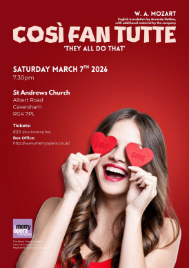 Mozart’s Così fan tutte - Merry Opera Company