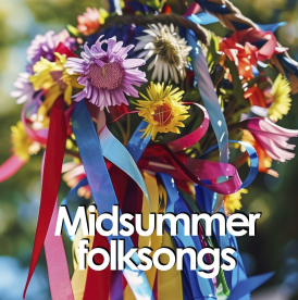 Summer flowers and ribbons