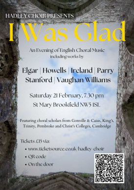 An Evening of English Choral Music