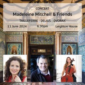 Madeleine Mitchell & Friends Concert at Leighton House
