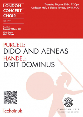 Purcel and Handel Concert Flyer