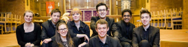 Group of Leicestershire Chorale Chorale Scholars