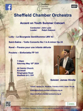 Sheffield Chamber Orchestra featuring James Hindle