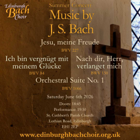 Edinburgh Bach Choir Summer Concert
