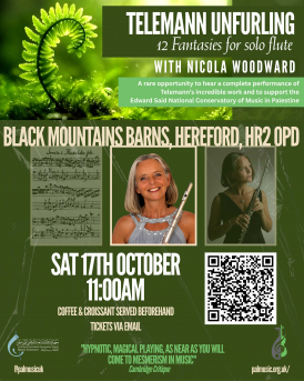 12 Fantasies for Solo Flute with Nicola Woodward