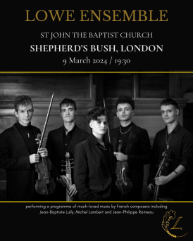 Lowe Ensemble at Shepherd's Bush London
