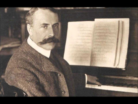 Edward Elgar at the piano