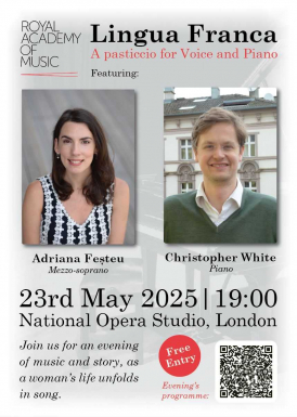 Lingua Franca – pasticcio for voice and piano