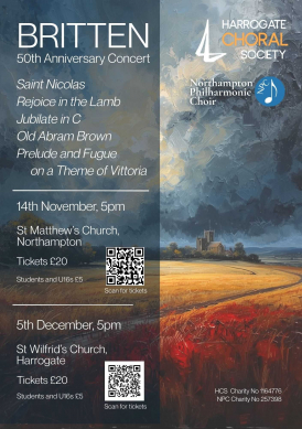 Britten Anniversary Concert in Harrogate