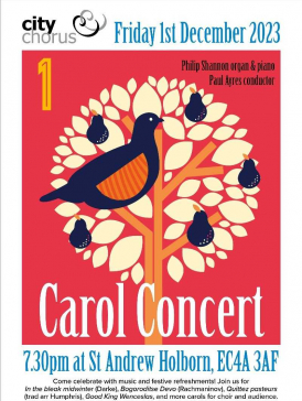 City Chorus Carol Concert