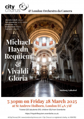 Michael Haydn Requiem and Vivaldi Gloria