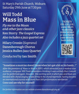 Will Todd Mass in Blue
