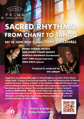 Sacred Rhythms: From Chant To Tango