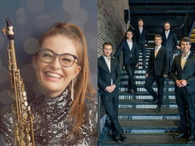 Jess Gillam and The Gesualdo Six