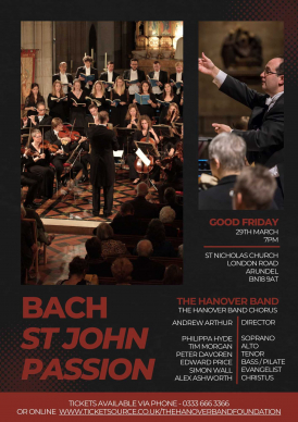 Bach St John Passion - The Hanover Band