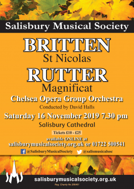 Britten/Rutter poster