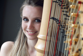 Olivia Jageurs, harpist