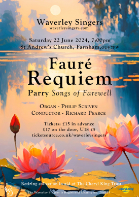 Waverley Singers Summer Concert: Fauré Requiem