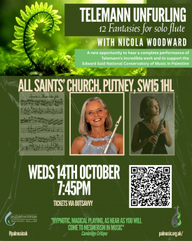 12 Fantasies for Solo Flute with Nicola Woodward