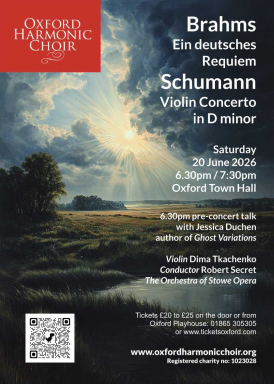 Oxford Harmonic Choir Summer Concert