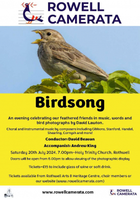 Rowell Camerata: 'Birdsong'
