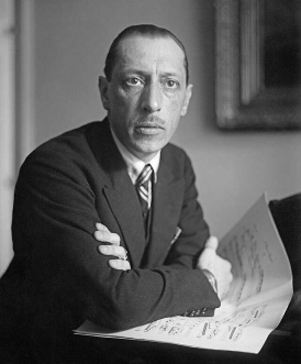 Igor Stravinsky by George Grantham Bain
