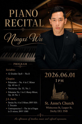 Piano Recital: Wu Ningxi
