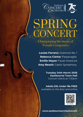 Eastbourne Concert Orchestra - Spring Concert poster