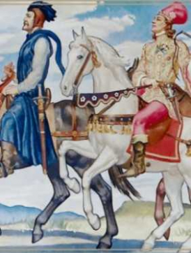 The Canterbury Pilgrims, George Dyson