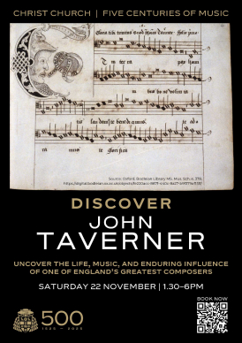 Discover John Taverner poster