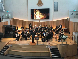 Royal Greenwich Brass Band in Regent Hall