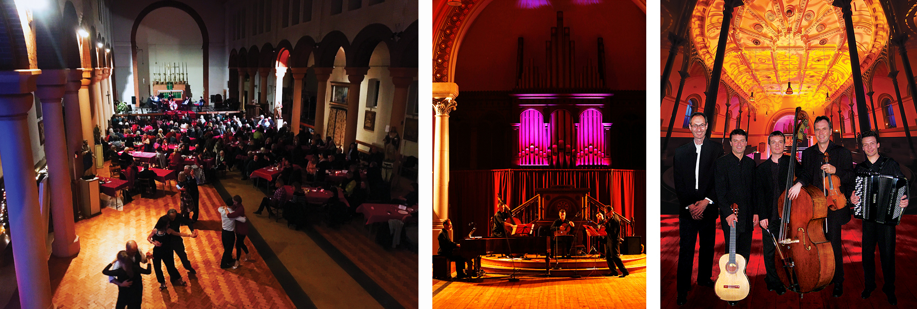London Tango Quintet in Concert The LTQ are back at St Peter's for another evening of London Tango Quintet in Concert The LTQ are back at St Peter's for another evening of