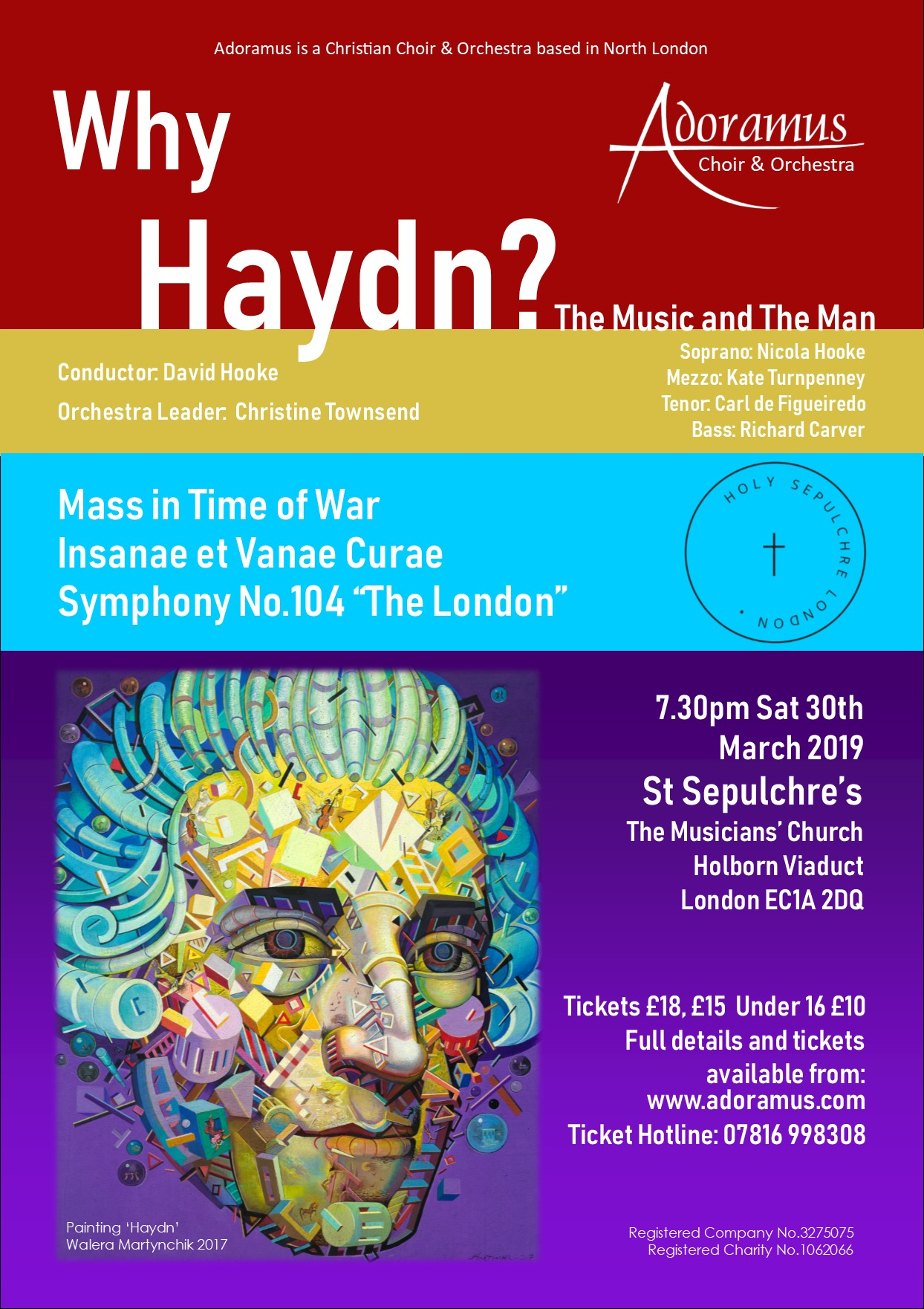 Why Haydn? Adoramus Concert: The Music and the Man at St Sepulchre ...