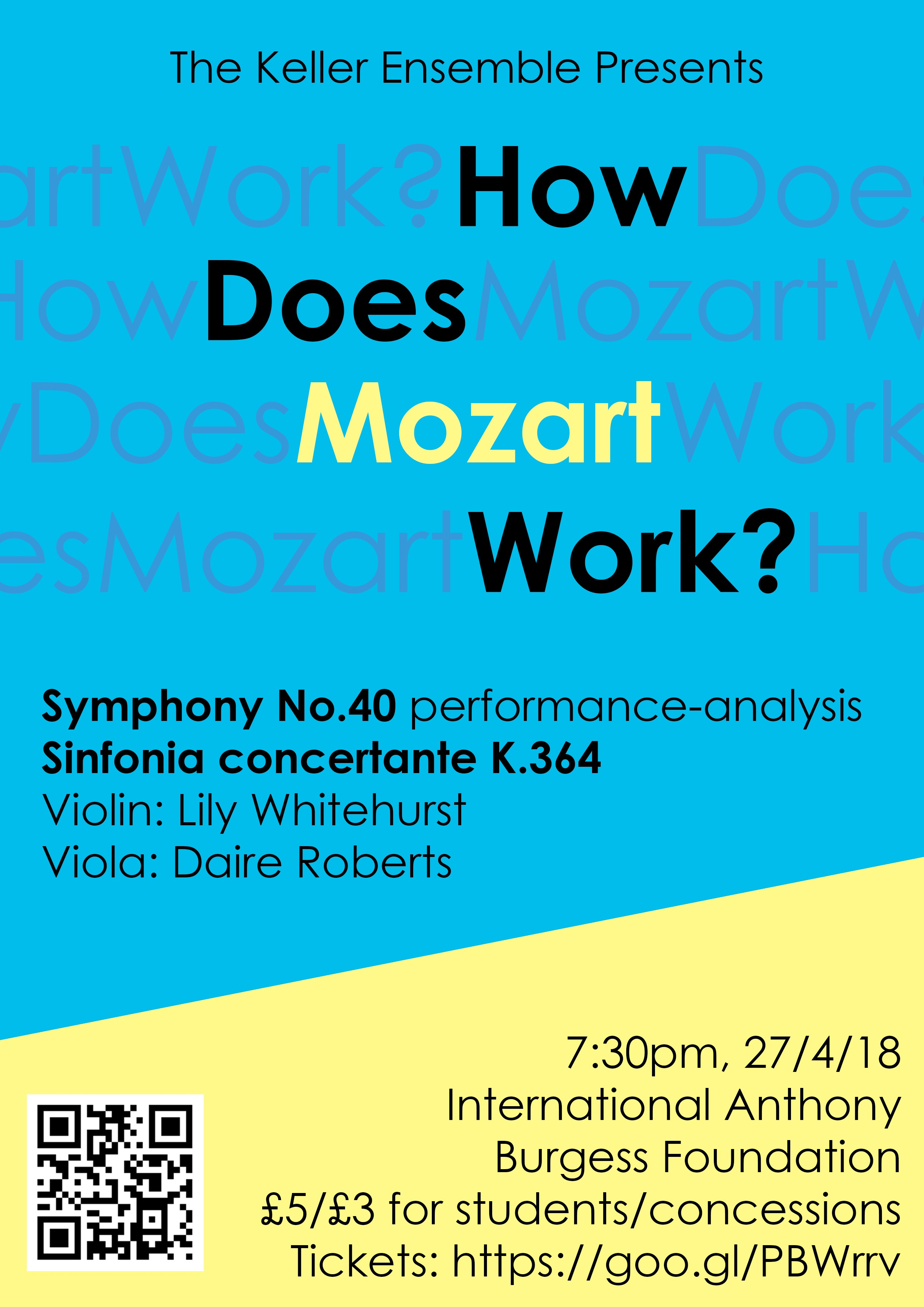 How does Mozart Work? Symphony No.40 performanceanalysis at