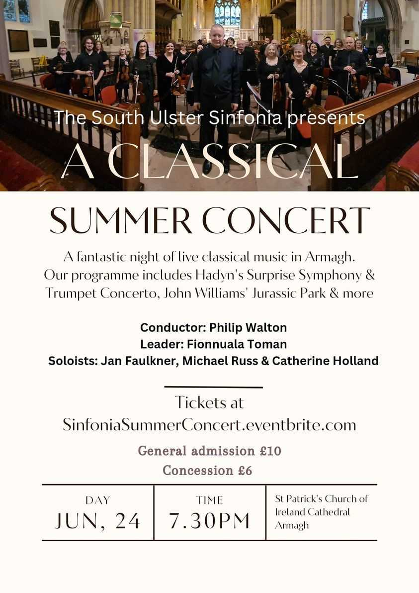 Summer Concert at St Patrick's Church of Ireland Cathedral, Armagh on