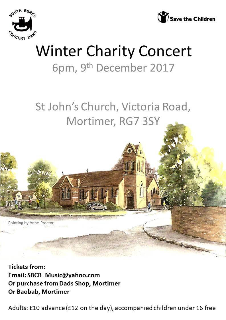 Winter Charity Concert at St John's Church, Stratfield Mortimer on